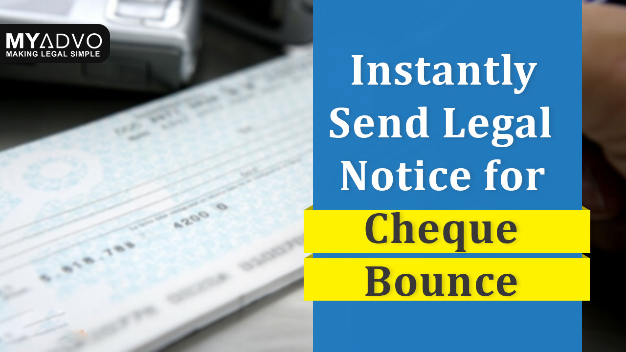 legal notice for cheque bounce