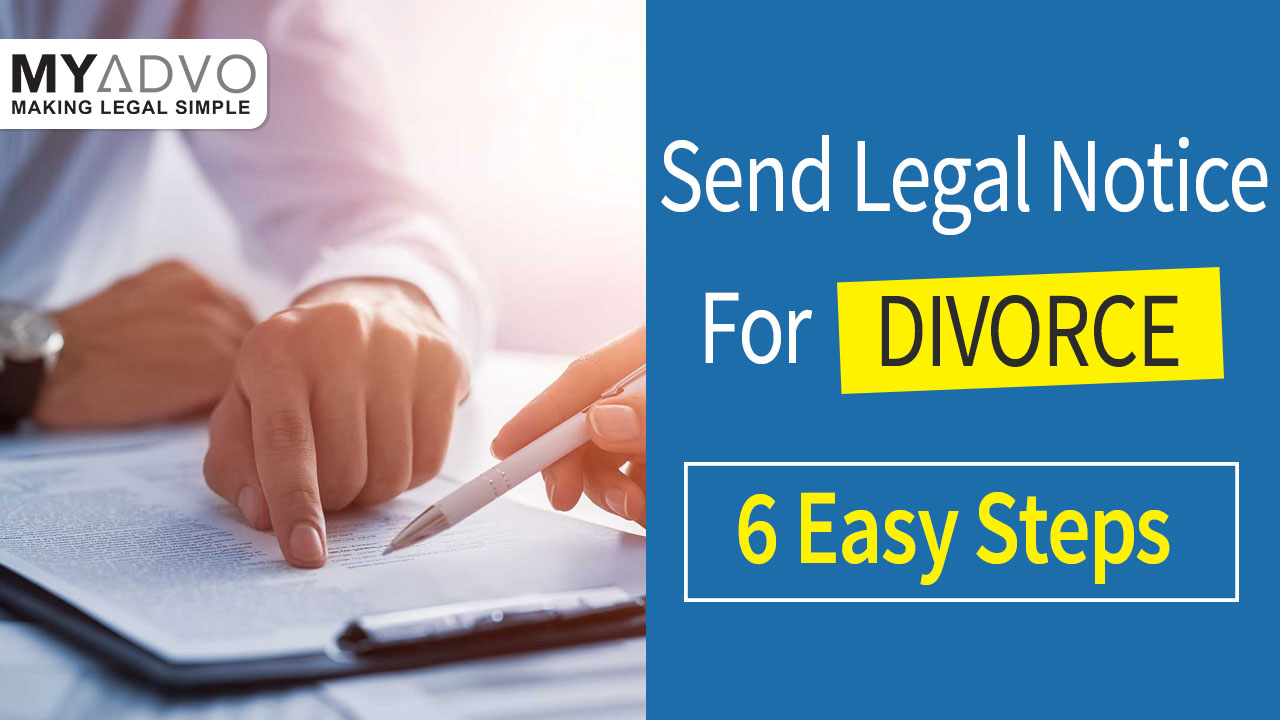 send legal notice for divorce