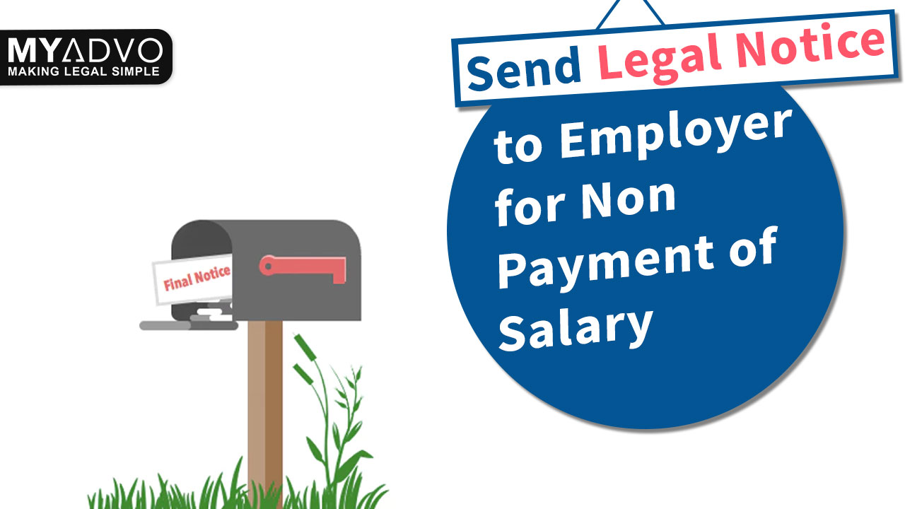 Legal Notice for Non Payment of Salary